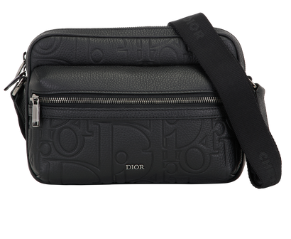 Rider 2.0 Messenger, &pound;1,600, Handbags, Black, Leather, Front view